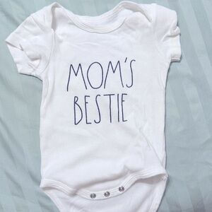 Mom’s Bestie white bodysuit